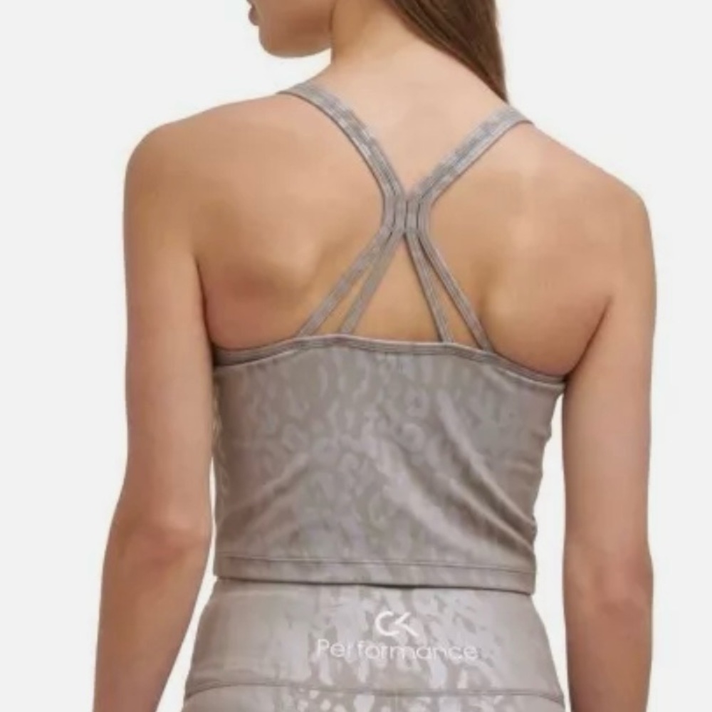 Calvin Klein Performance Crop Top - Picture 2 of 5